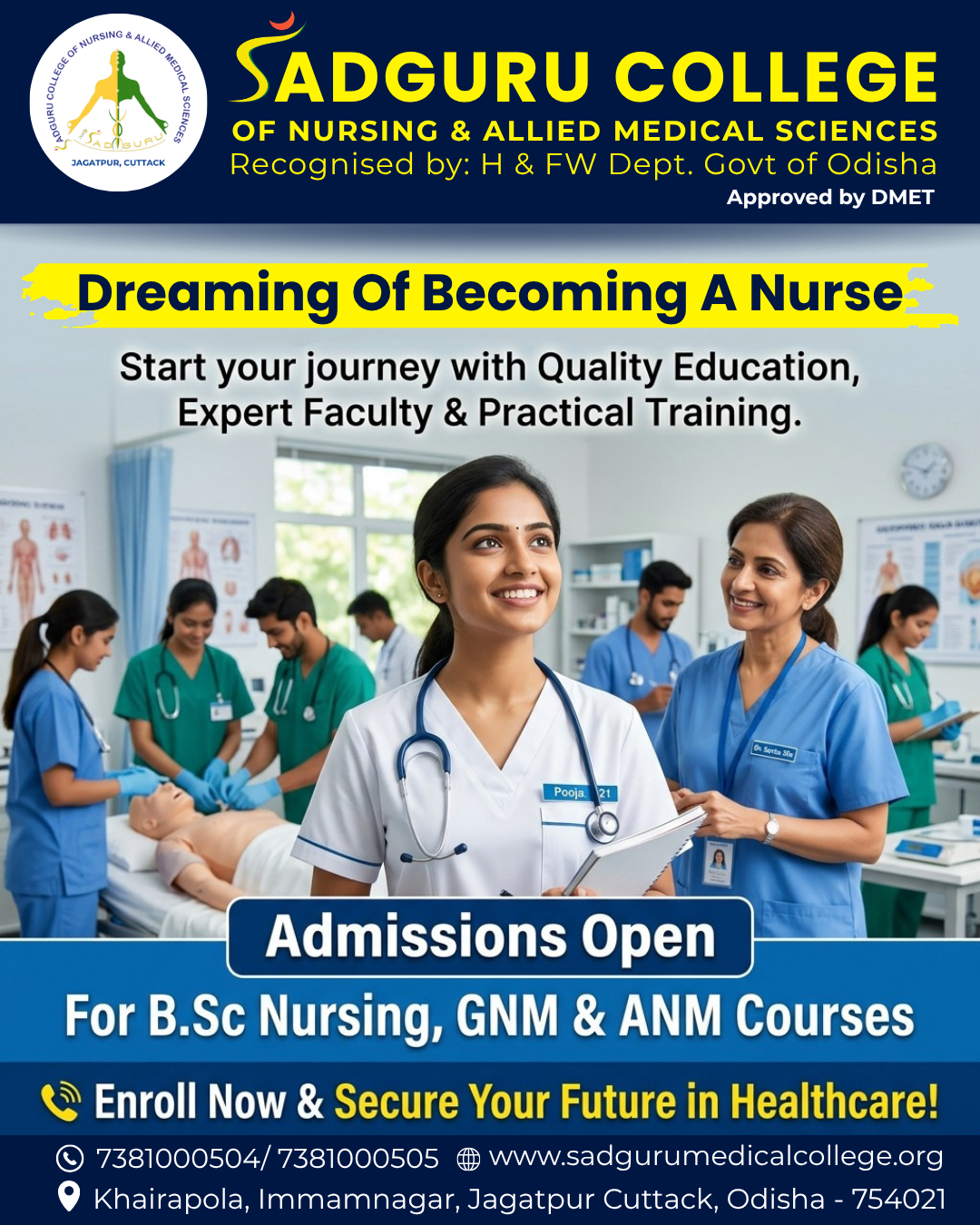 Dreaming Of Becoming A Nurse