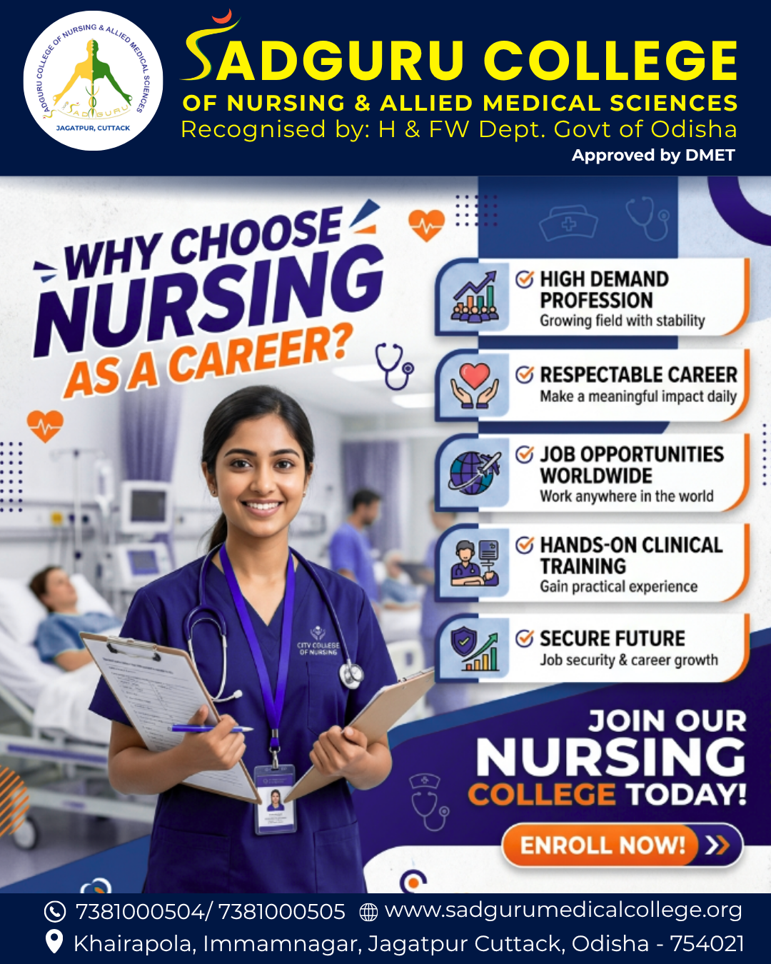 WHY CHOOSE NURSING